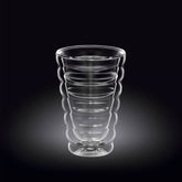 Wilmax Doppelwandiges Glas, 350 ml, hitzebeständig, WL-888417/A